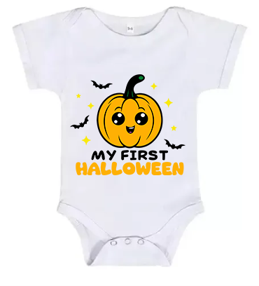 Short Sleeve Baby My First Halloween 2