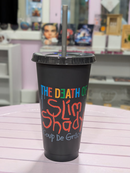 Death Of Slim Shady Cold Cup 24oz
