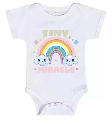 Short Sleeve Baby Tiny Miracle